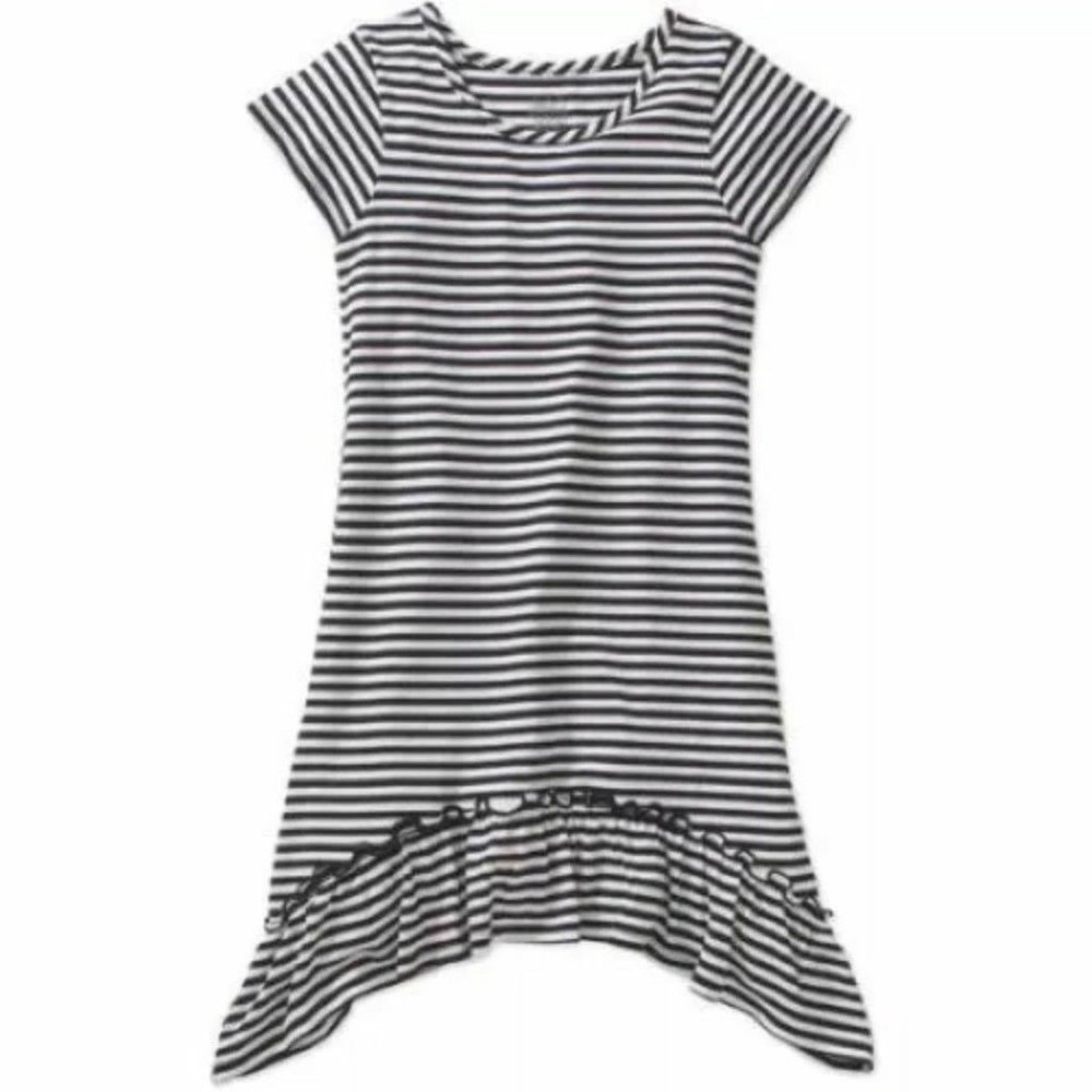 FADED GLORY Sharkbite Hem Dress 6-6X